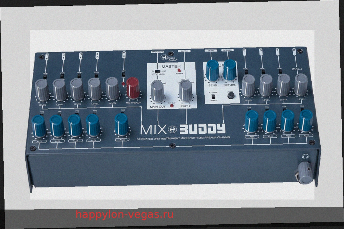 Heritage Audio Mix Buddy: Компактный аналоговый микшер для инструментов