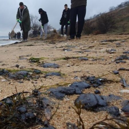 На пляжах Краснодарского края зафиксировали новые выбросы мазута