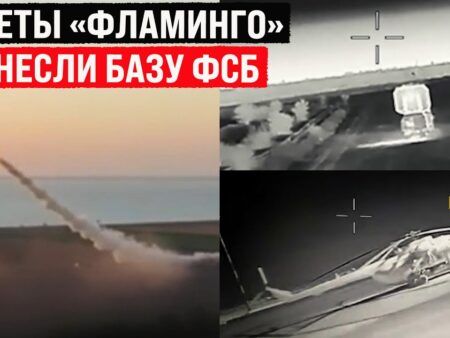 Associated Press опубликовало первое фото новой украинской крылатой ракеты «Фламинго»