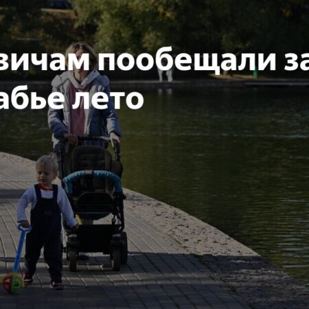 Первая половина сентября в столичном регионе порадует летним теплом