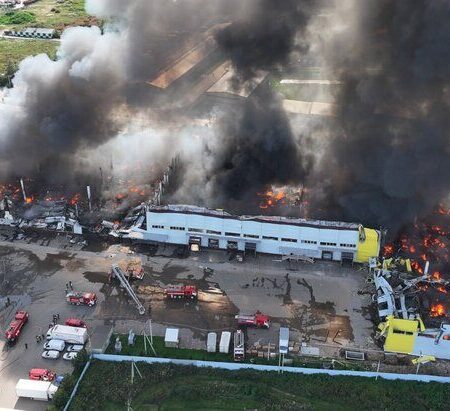 Пожар в поселке Некрасовский: Огонь локализован