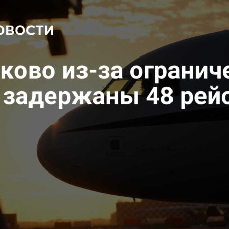 В петербургском Пулково из-за ограничений отменены и задержаны десятки рейсов