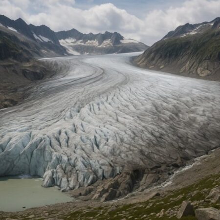 Швейцарские ледники: тревожные темпы потери объема