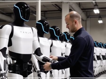 В роботе Tesla Optimus заподозрили удаленного оператора