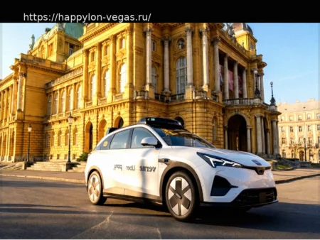 Uber, Pony.ai и Rimac Verne запускают первый коммерческий сервис роботакси в Европе