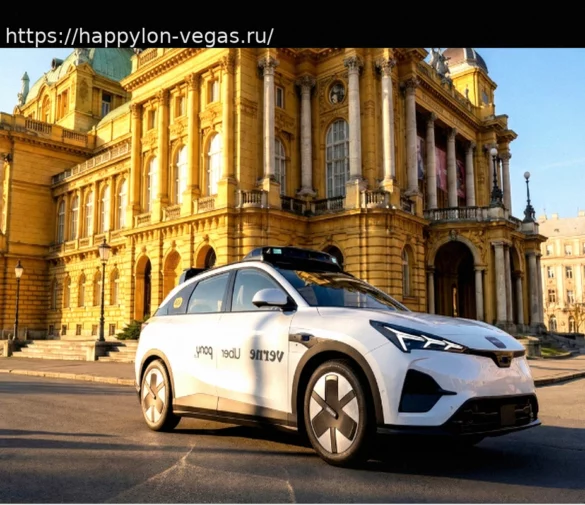 Uber, Pony.ai и Rimac Verne запускают первый коммерческий сервис роботакси в Европе