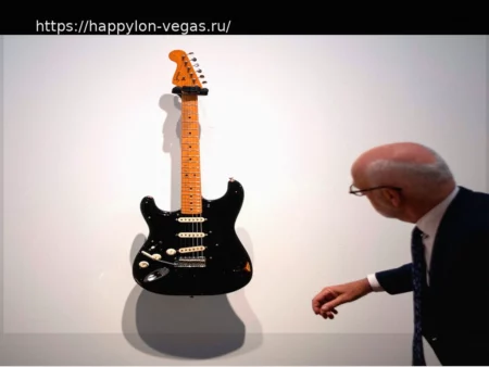 Гитара Pink Floyd Продана за Рекордные 14,55 Миллиона Долларов