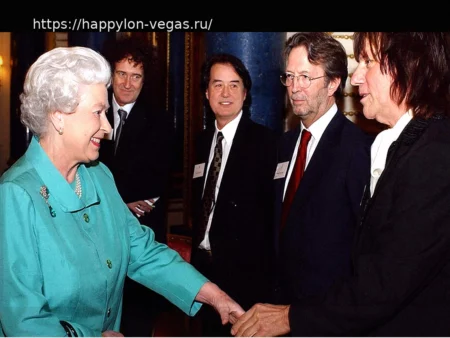 «А вы тоже играете на гитаре?» – Когда Королева встретила Брайана Мэя, Эрика Клэптона, Джеффа Бека и Джимми Пейджа