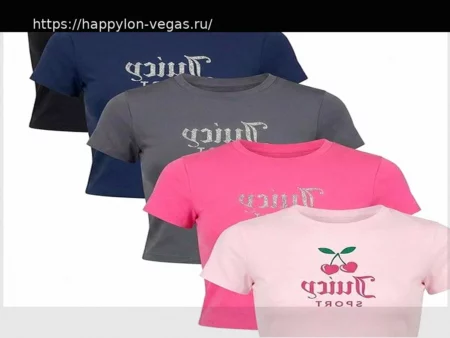 Футболки Juicy Couture со скидкой всего за 8 долларов — успейте купить!