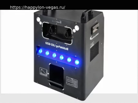 Обзор Stairville BubbleFog LED 600: эффектное сочетание дыма и мыльных пузырей