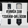 Что могут моделирующие микрофоны?