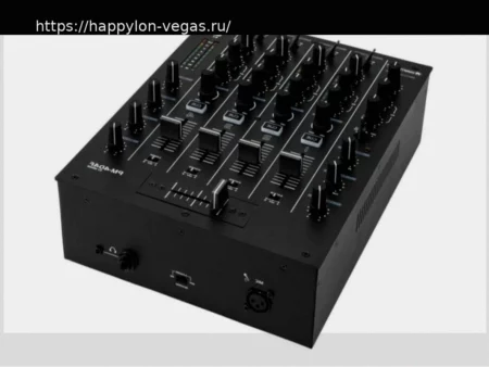 Тест DJ-микшера Omnitronic PM-404F: Бюджетное решение с Bluetooth